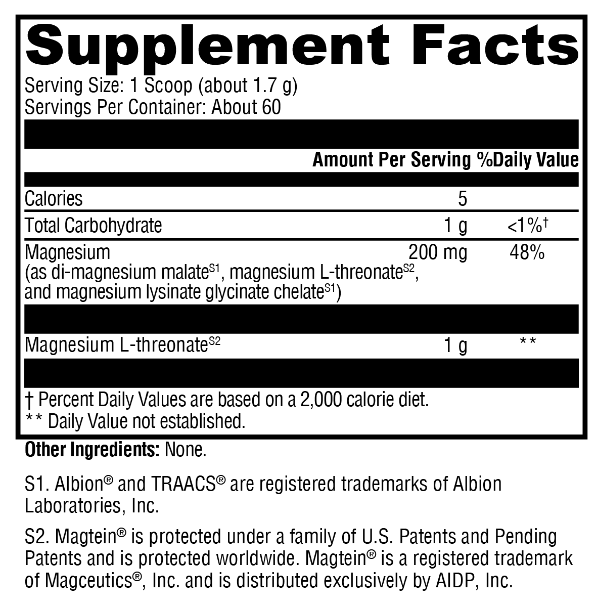 OptiMag Neuro- Unflavored