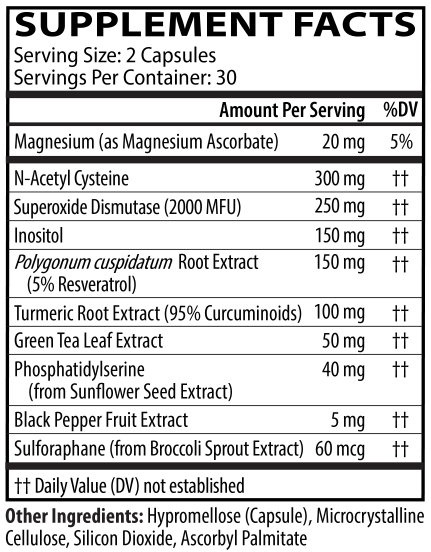 Intracellular Detox Complex