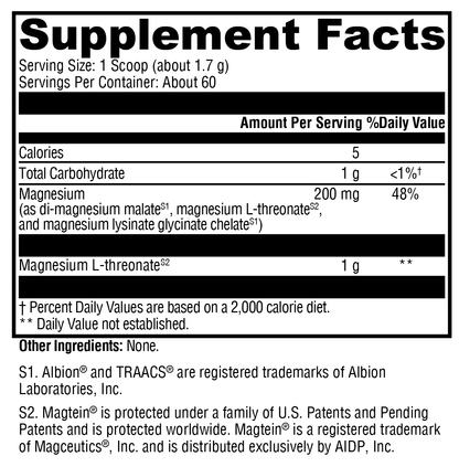 OptiMag Neuro- Unflavored