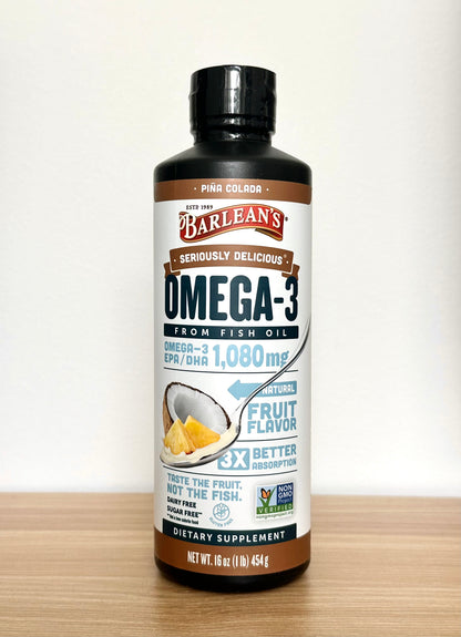 Seriously Delicious Omega-3 Fish Oil - Piña Colada