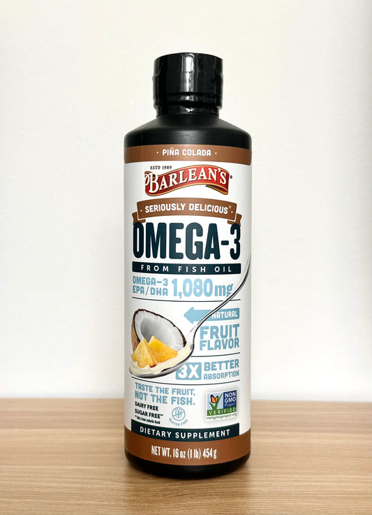 Seriously Delicious Omega-3 Fish Oil - Piña Colada